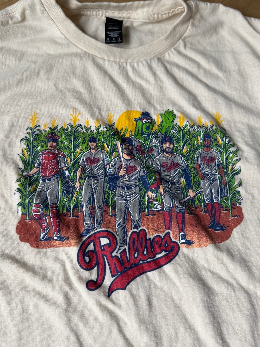 Phillies 2026 Field of Dreams Giveaway T-Shirt Youth M